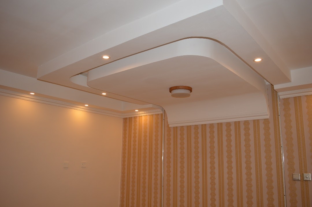gypsum ceiling residential interior design
